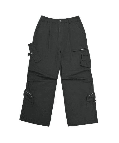 TCM vintage cargo pants (charcoal)