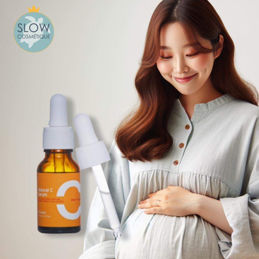 큐어앤 임산부 저자극 기미 잡티 색소침착 앰플 세럼 아세로라