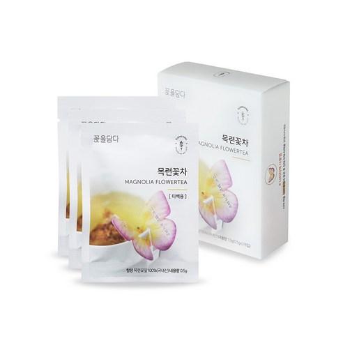 꽃을담다 나비티백 목련꽃차, 500mg, 3개입, 1개 - 목련꽃차 | 쿠팡