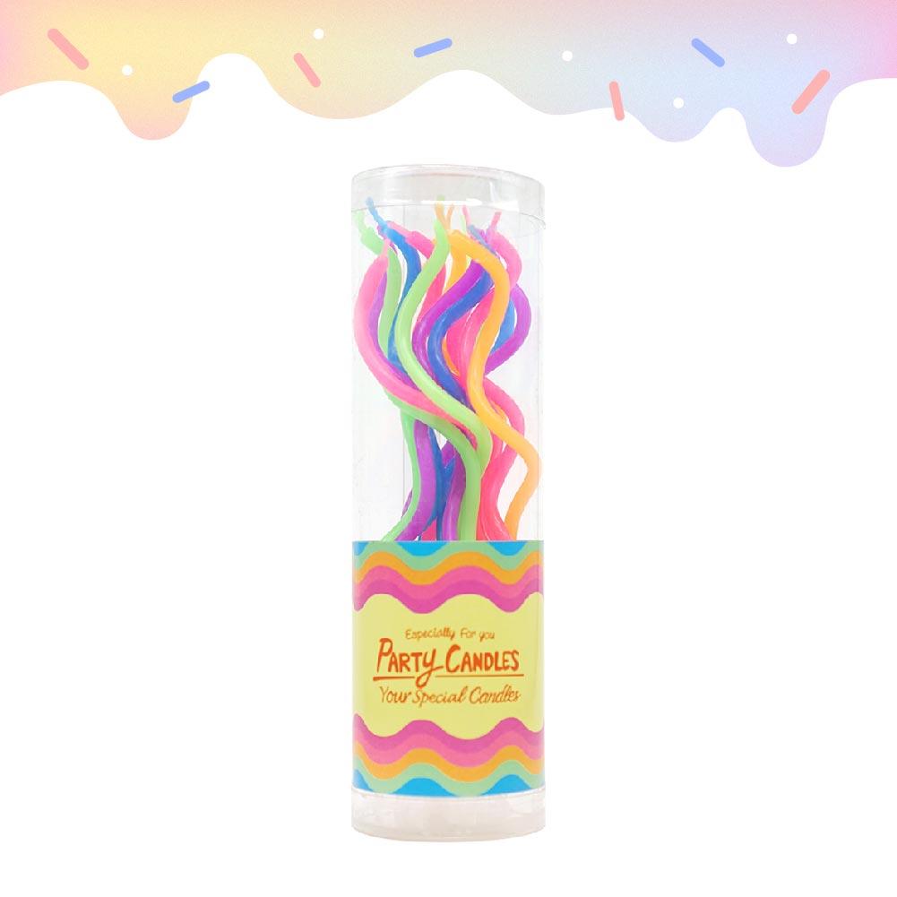 슬림 꽈배기 - 네온 믹스