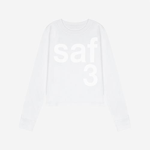 1/2 BASIC SAFARI L/S TEE (WHITE)