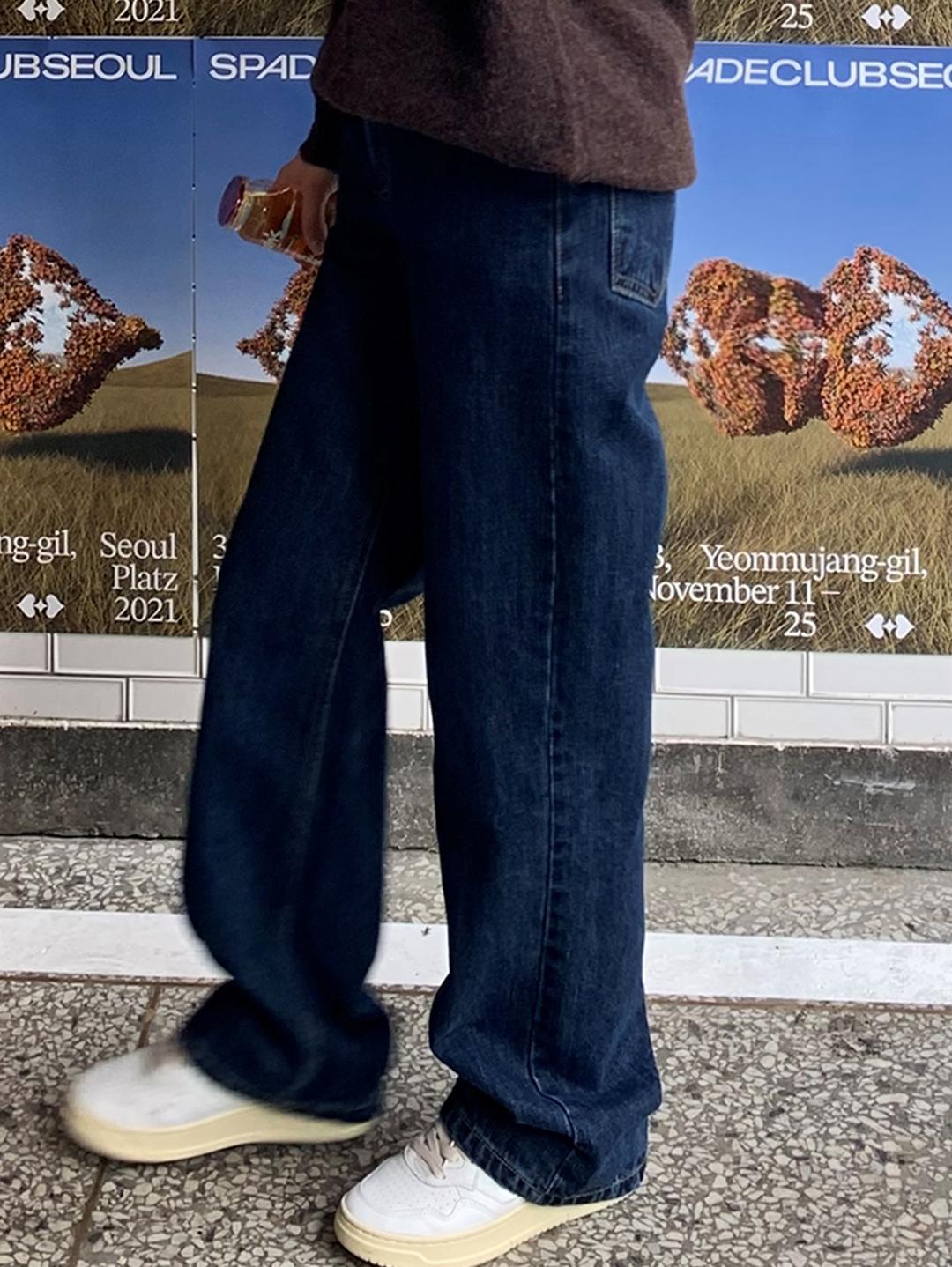 deep blue raw jeans (1color) 핏굿!