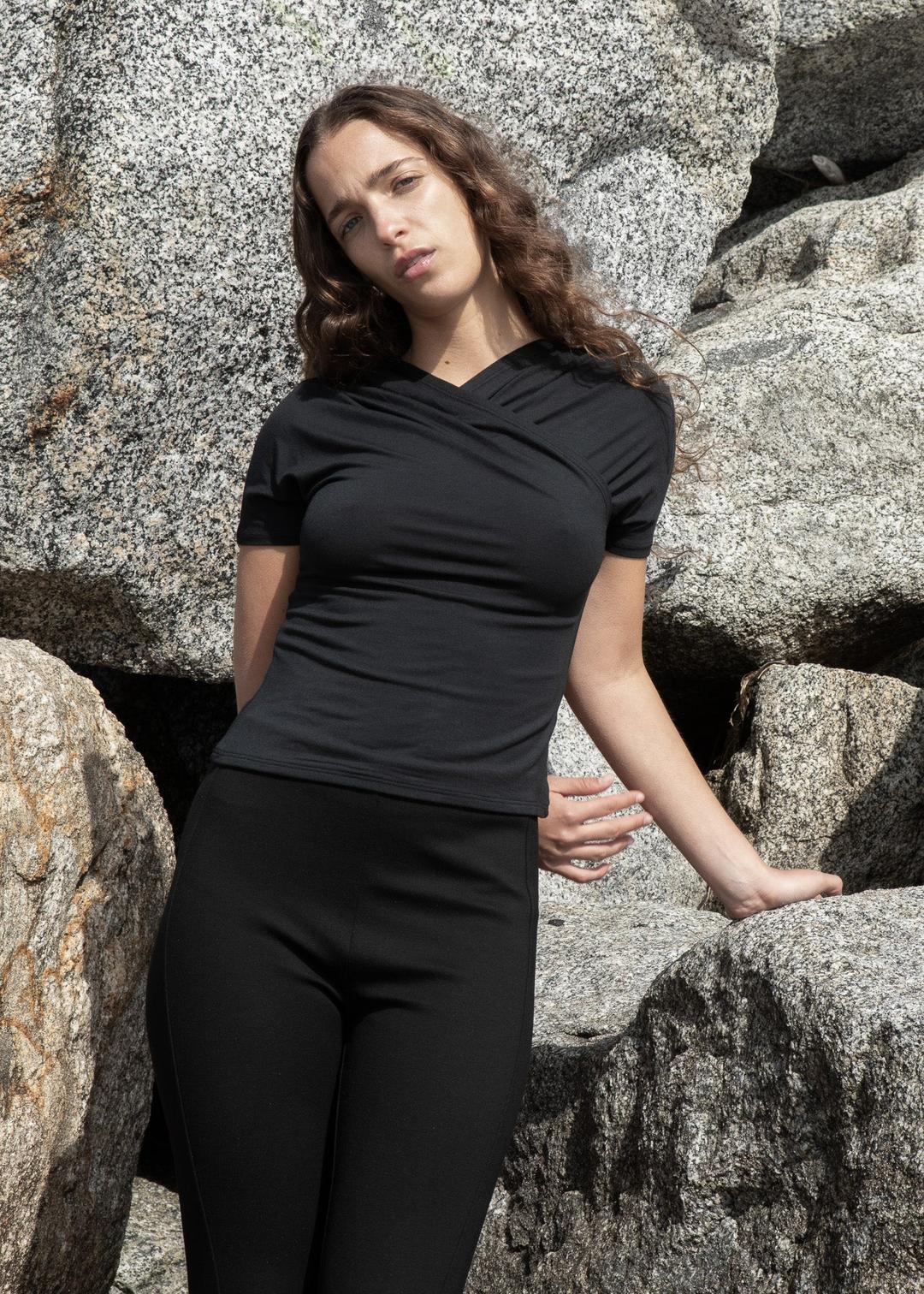 Oxford Tee - Black / XS