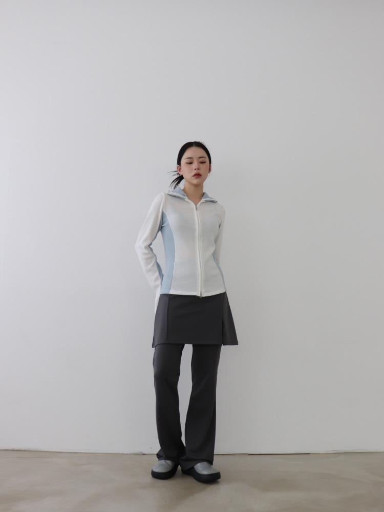 (2color)다이크 저지 스커트 팬츠