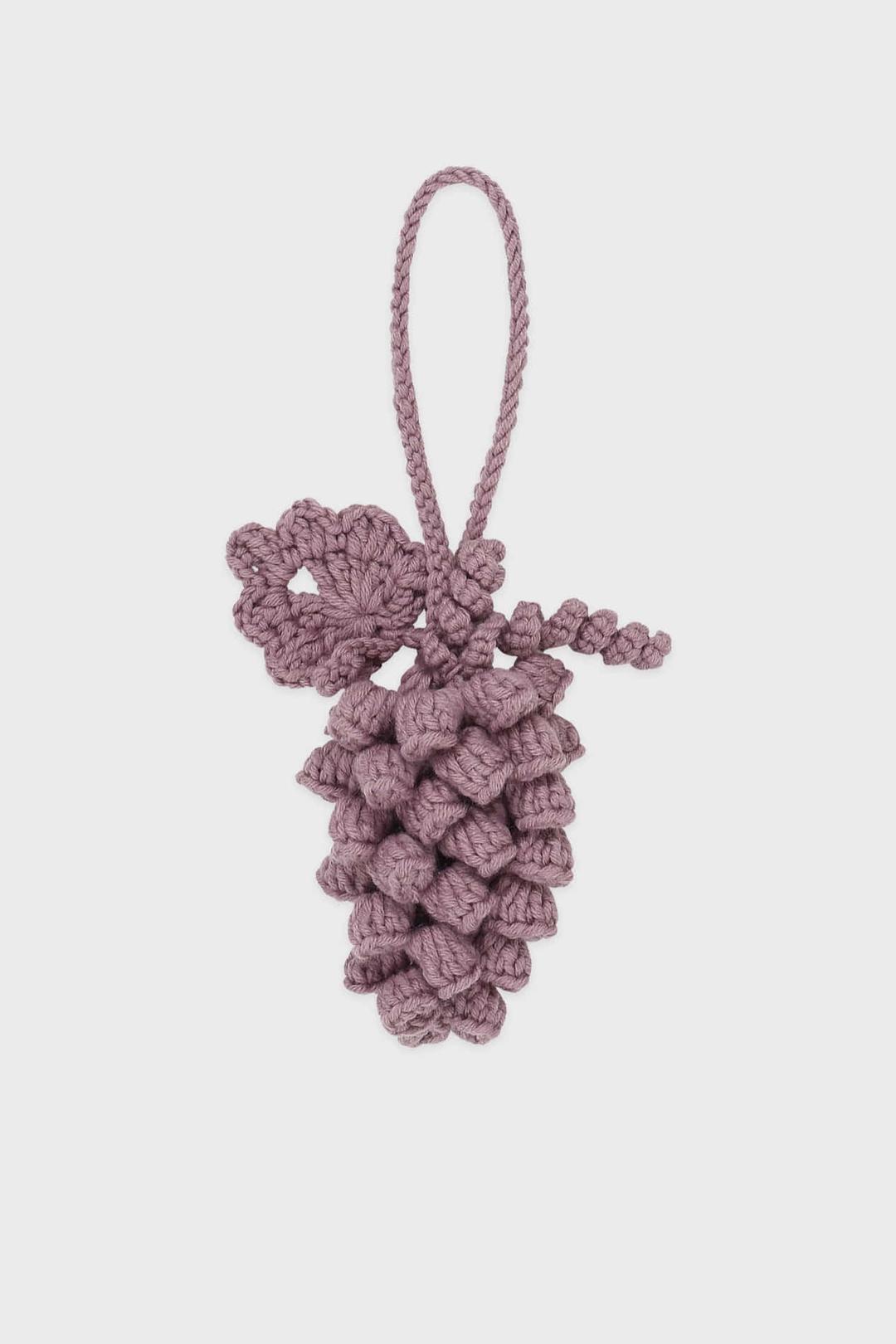Handmade Grape Keyring (Grape)