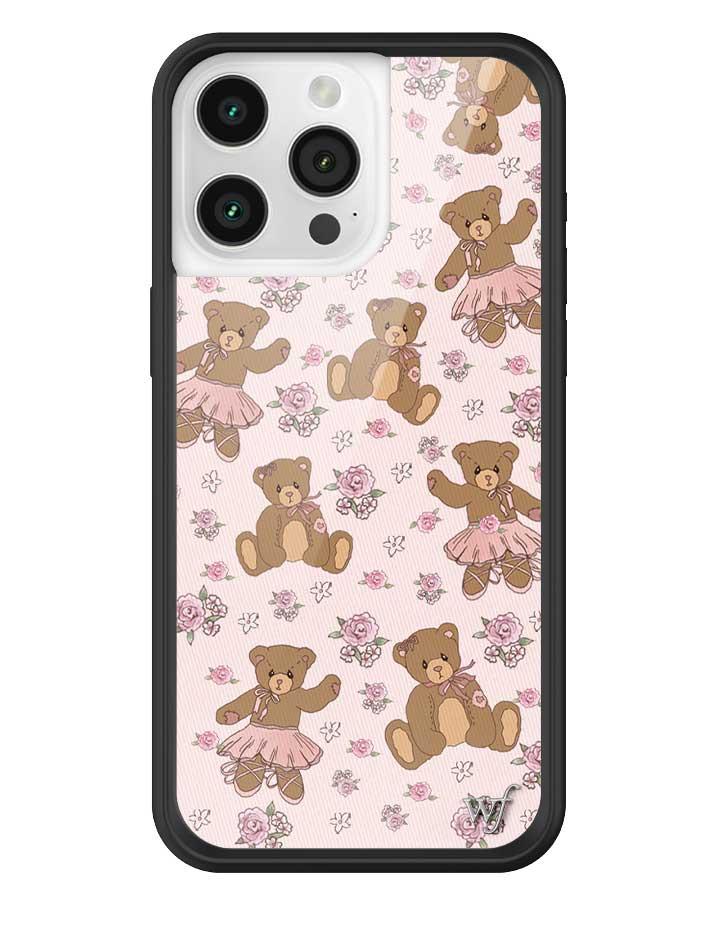 Wildflower Bear-y Ballet iPhone Case