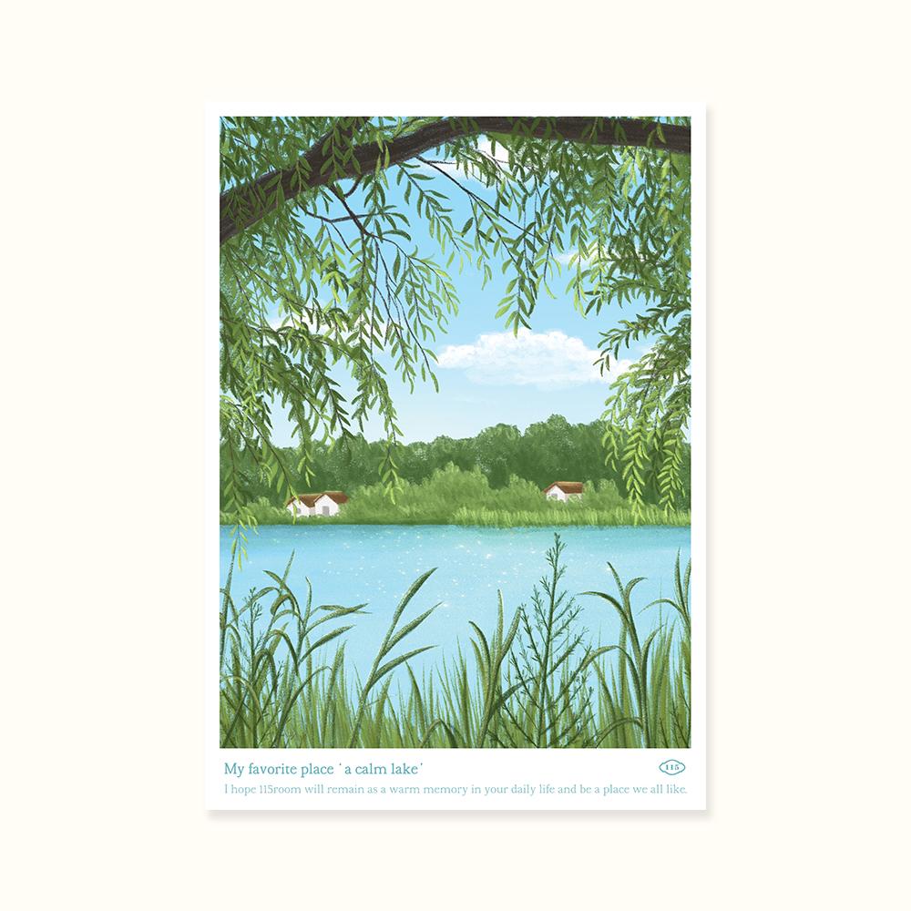 잔잔한 호수 포스터