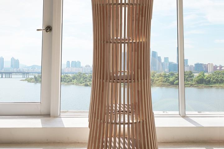 오브제_S -뽀떼캣타워원목캣타워