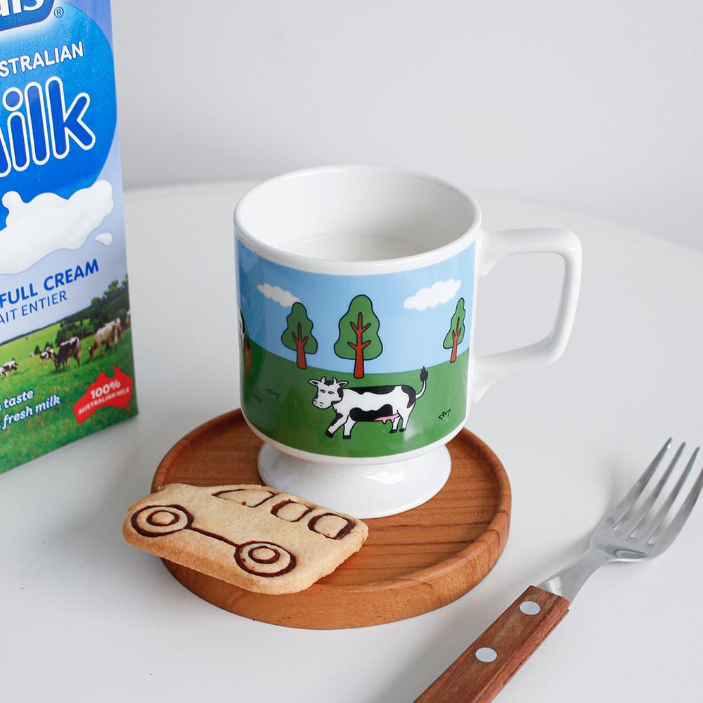 굽 머그 컵 ver.2 (3종)