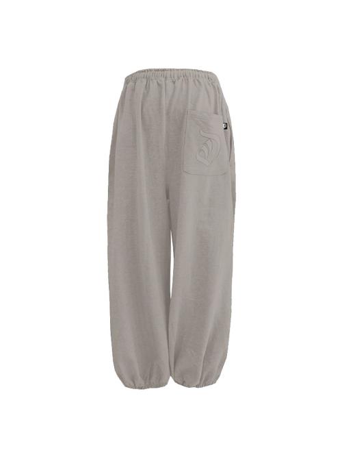 Molly wide jogger in mocha