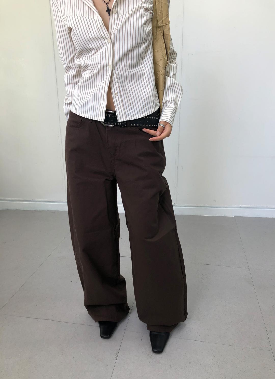 Hook wide pants (2C)