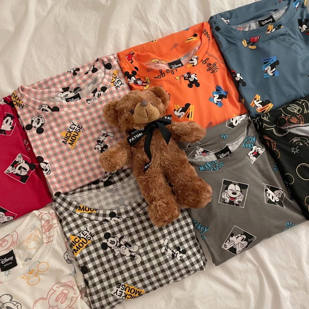 치즈 디즈니 긴팔 잠옷세트 커플 패밀리 수면 피치 파자마 파티