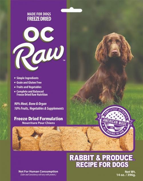 오씨로우 래빗&프로듀스 패티 396g 레빗 토끼