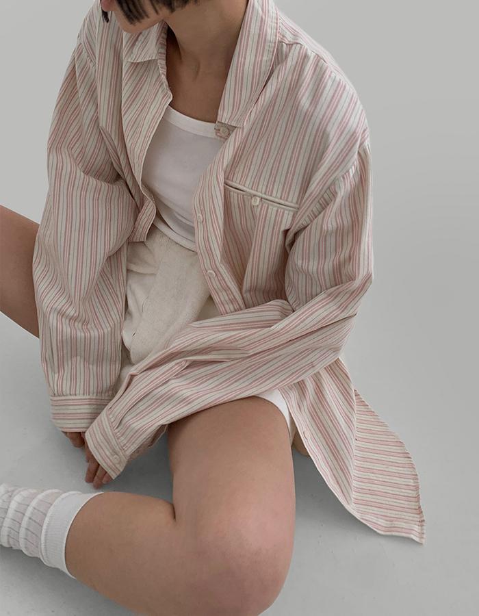 라룸 [by LAROOM] 톰스트라이프셔츠