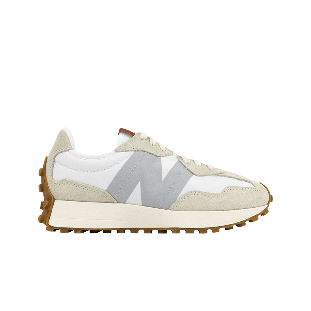 New Balance 327 White Silver Gum