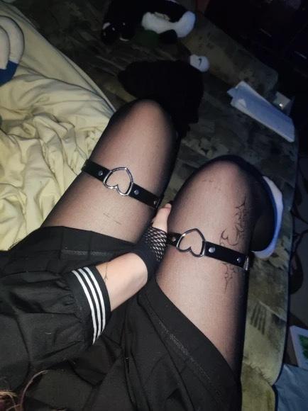 지뢰계 하트 벨트 링