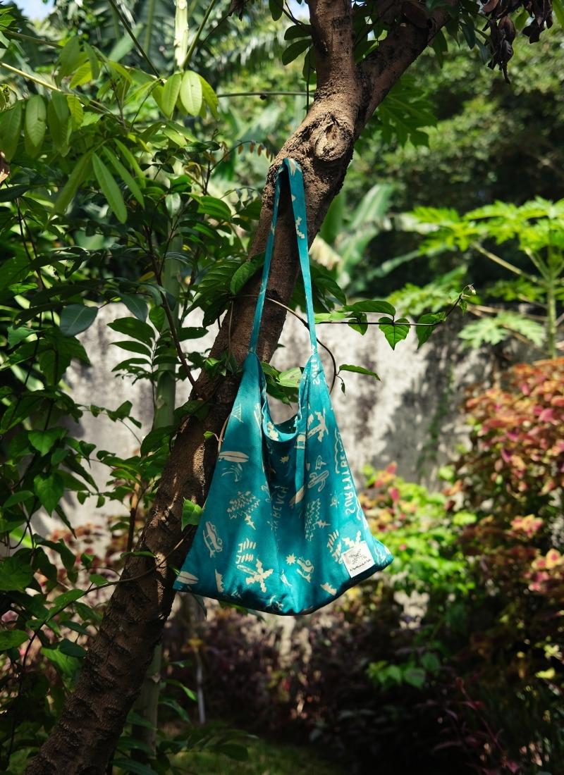 [Mellow Bag] Surfyy beach - Turquoise