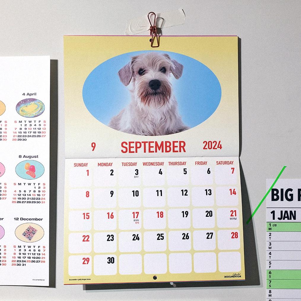 털복숭이 친구들 캘린더 (MY BEST FRIEND CALENDAR)