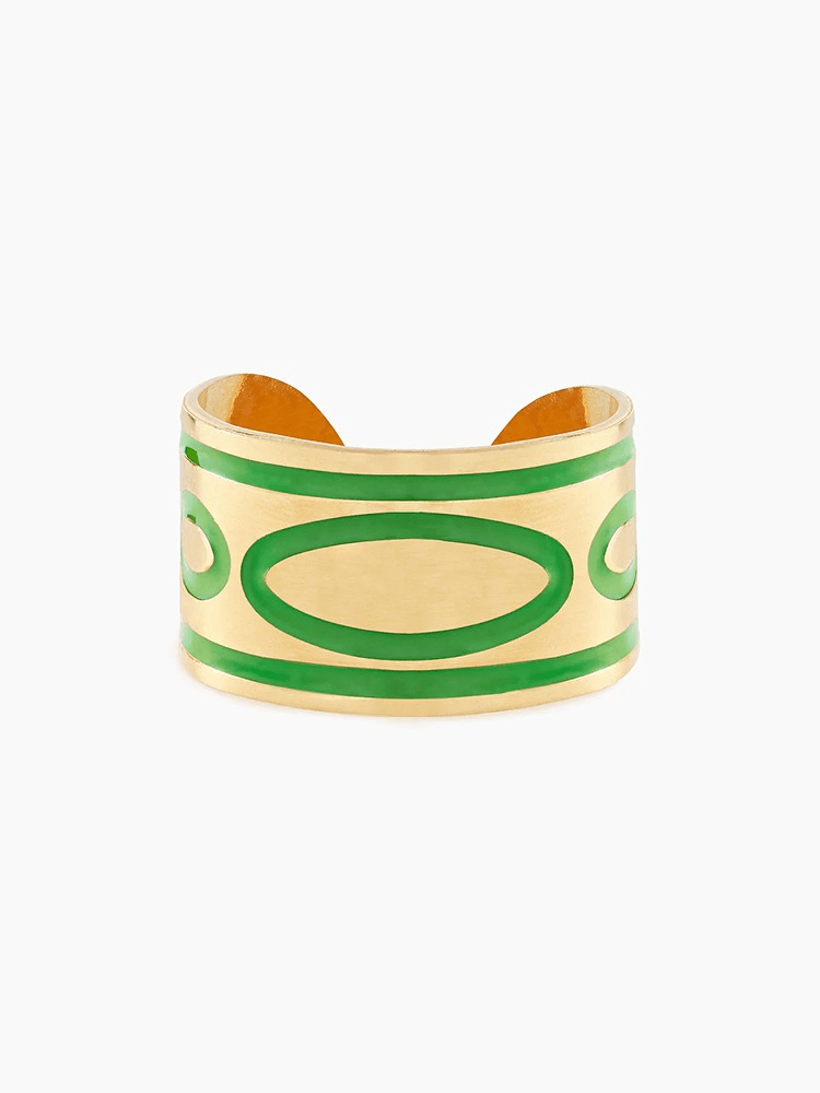 라 만소 그린 에나멜 링 0701172529500