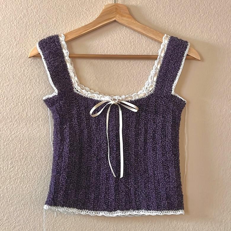 Cielo Top ~ Crochet PDF Pattern