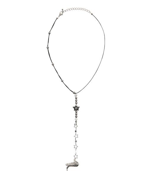 IM STAR BOOTS NECKLACE(SILVER)