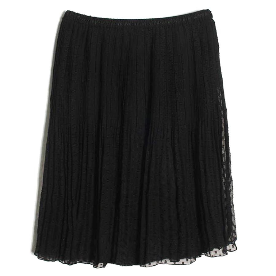 dot lace skirt