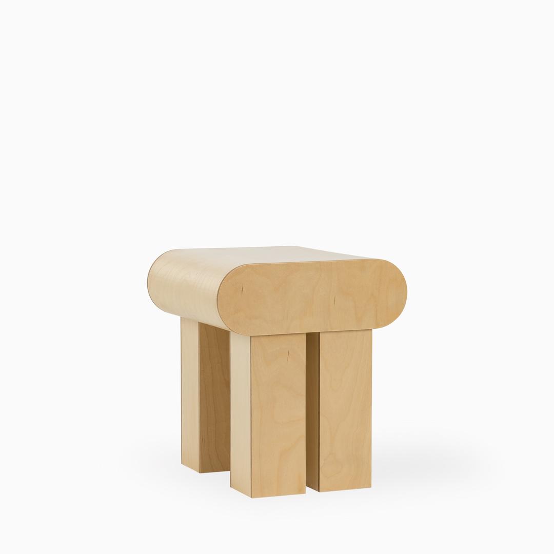 P. Stool (Natural)