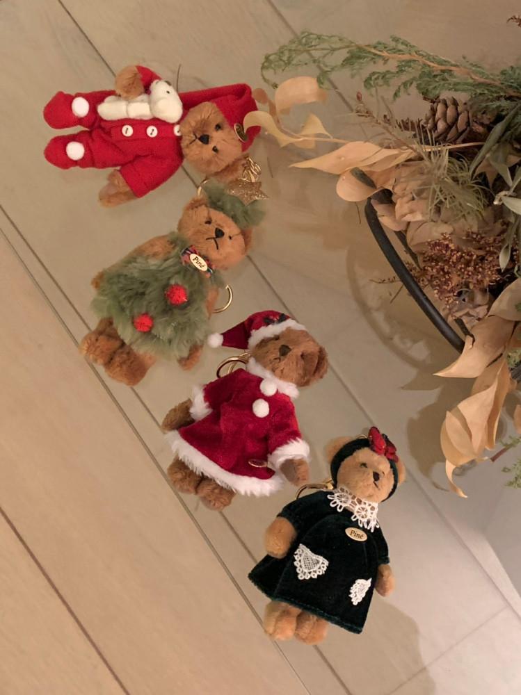 크리스마스 베어 키링_피네 11/16~ 순차출고 (바로배송 수량 소진 뒤 2-3일 소요)