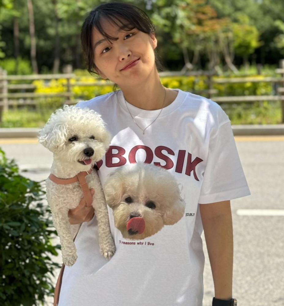 강아지 티셔츠 제작 2+2 고양이 반려동물 반려견 반려묘  커스텀 프린팅