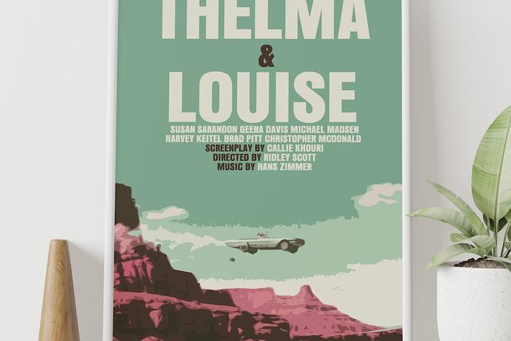 델마와 루이스 영화 포스터 브로마이드 인테리어 액자