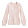 babypink V neck knit