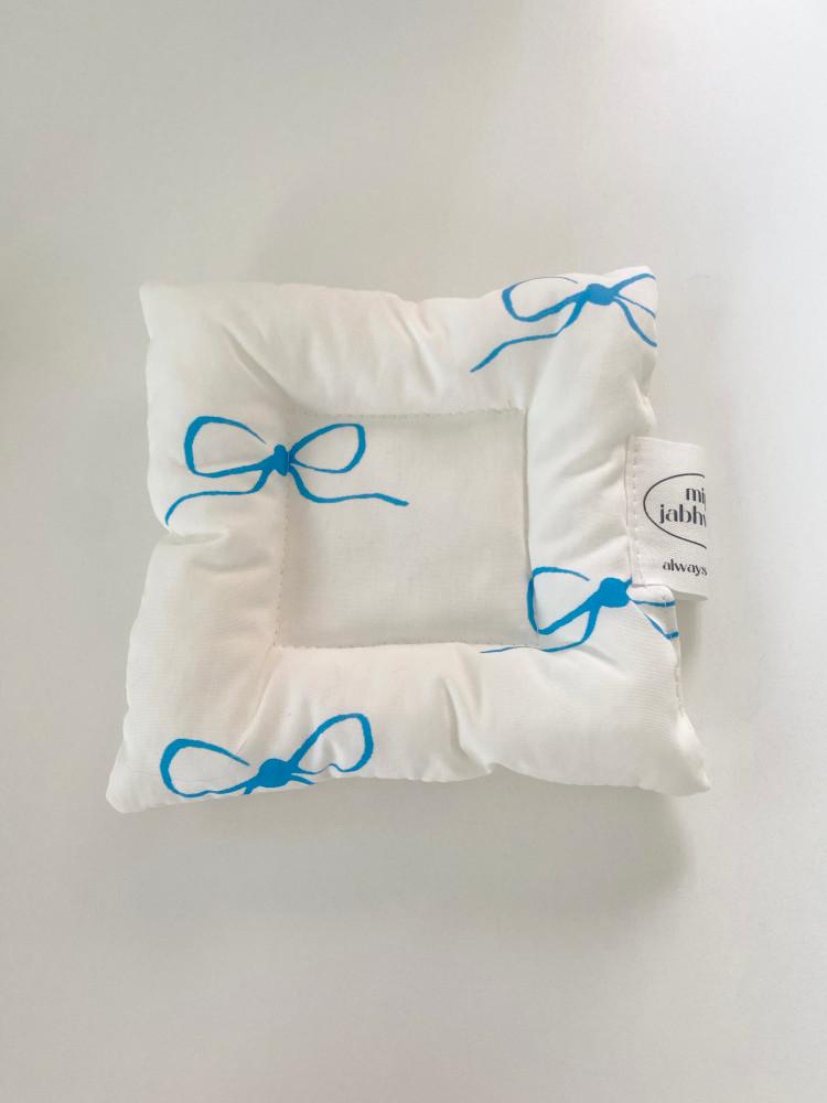 오아페 리본 쿠션 코스터 티매트 티코스터 팟홀더 ribbon cushion coaster