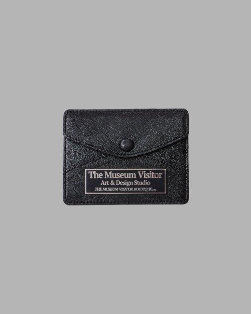 METAL LOGO CARD WALLET (BLACK)