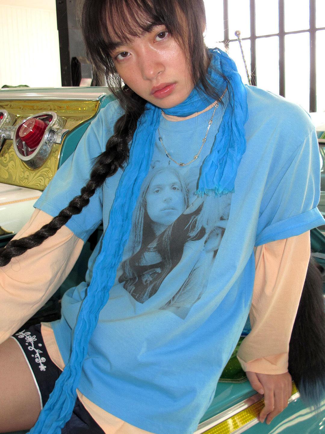 MY LOVE WASHED T-SHIRT_SKY BLUE