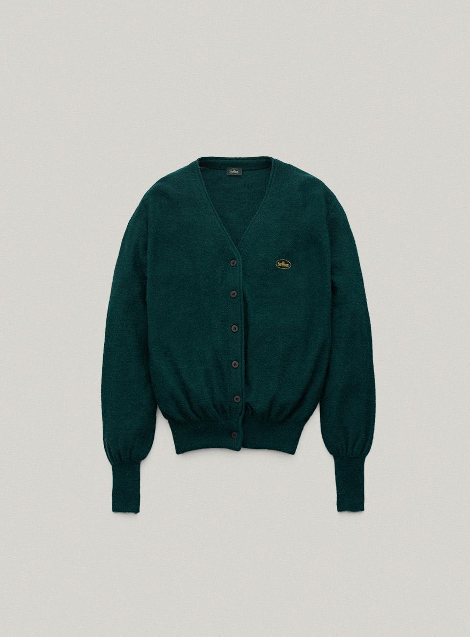 Green Standard Alpaca Cardigan