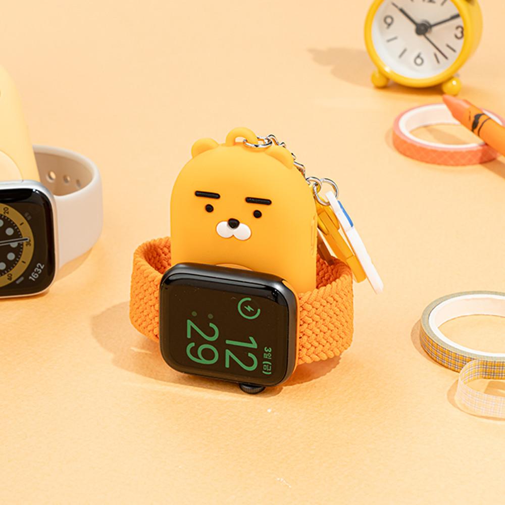 카카오프렌즈 워치톡 애플워치 보조배터리 1200mAh (라이언)