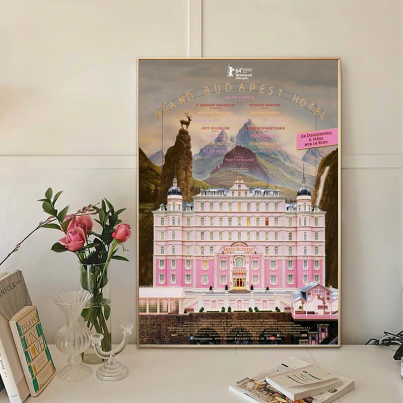 그랜드 부다 페스트 그림 거실 벽장식 매장 인테리어 액자