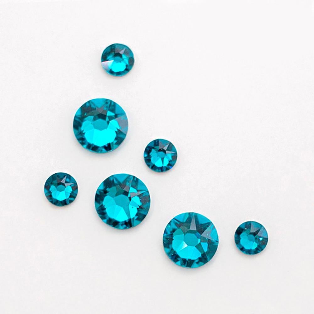 스와로브스키 2088 블루지르콘 평스톤 네일 스톤 파츠 ss5 50pcs  셀프 젤 네일아트재료
