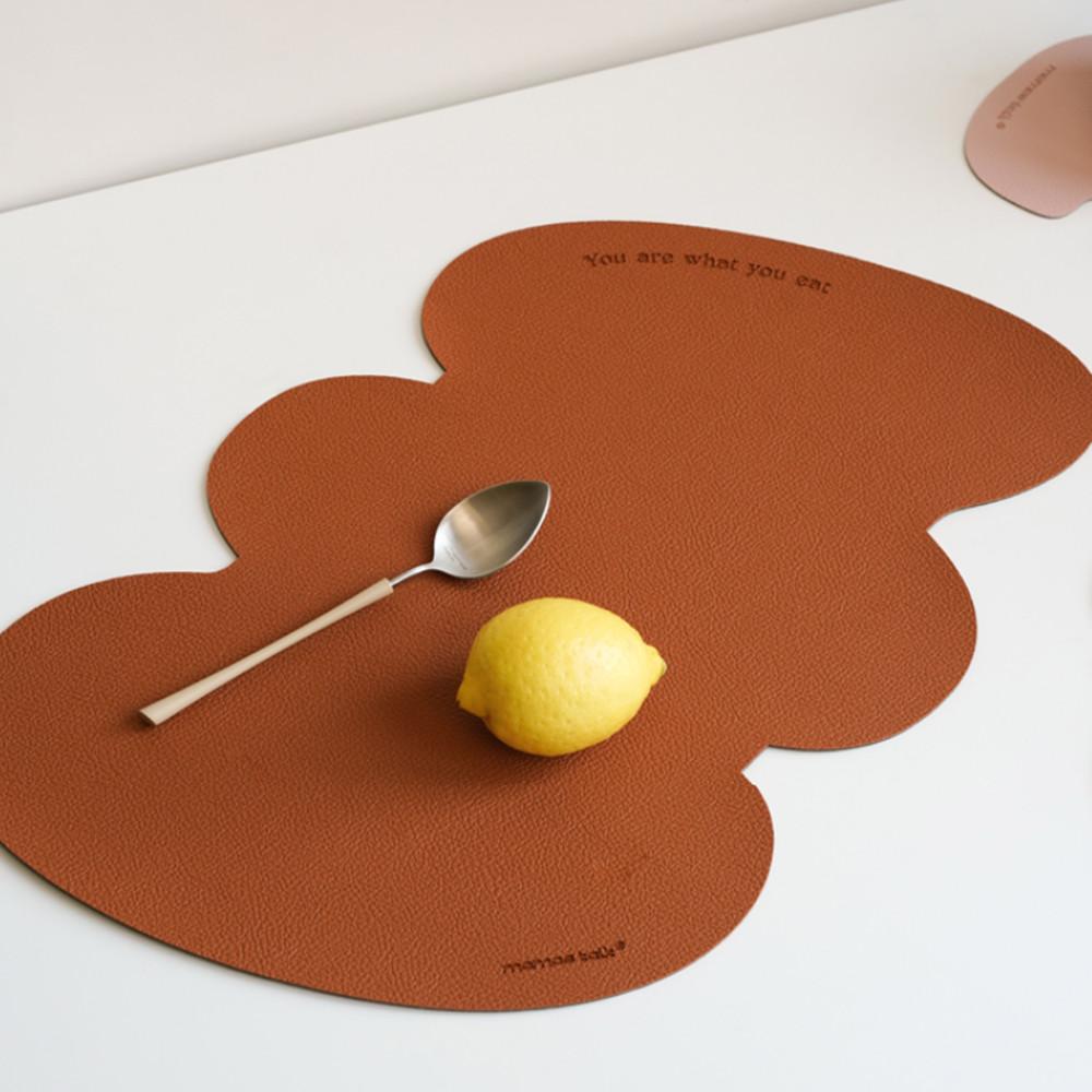 크레아홈 기하학적 불규칙한 독특한 매력적인 코스터 식탁매트 테이블 매트