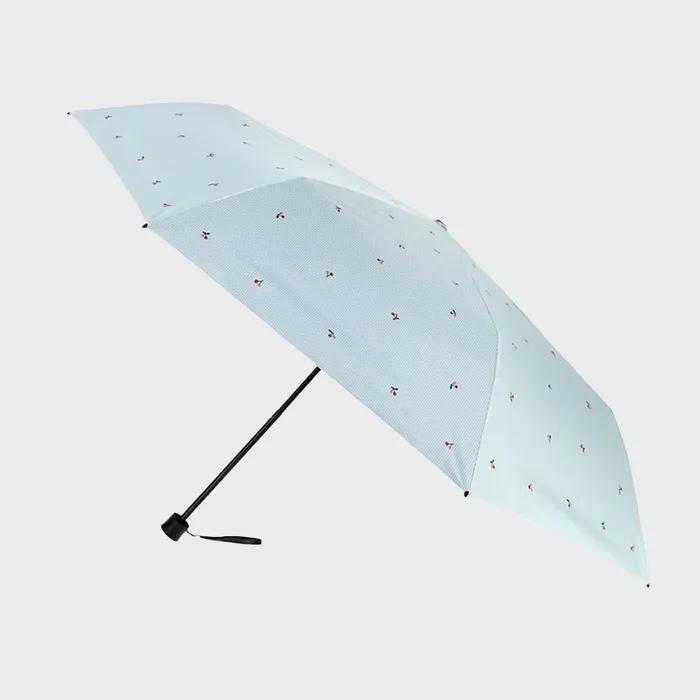 보그 50 체리 스트라이프 암막코팅 3단 슬림 우양산 MUVGU60001