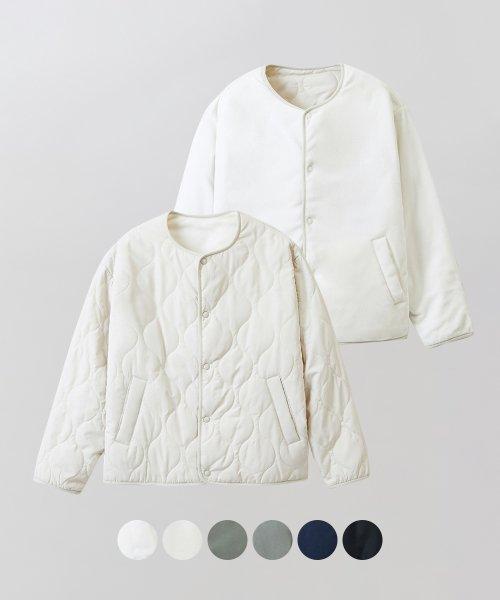 베이직 퀼팅 자켓 (리버서블)_SPJAD4TC21