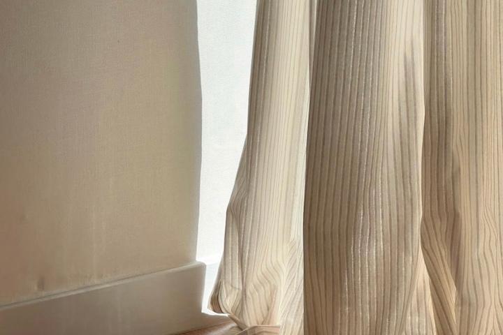 여름맞이 주문제작 브리즈 스트라이프 공간분리 가림막 가리개 커튼