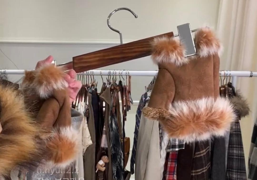 와이즈걸빈티지 너드 퍼 핸드워머 파우닝큐빈샵오공이 | 후루츠패밀리