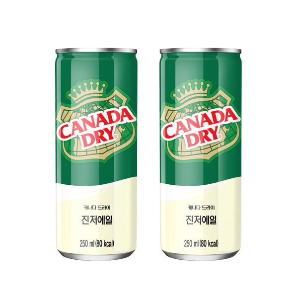 캐나다드라이 진저에일, 250ml, 30개