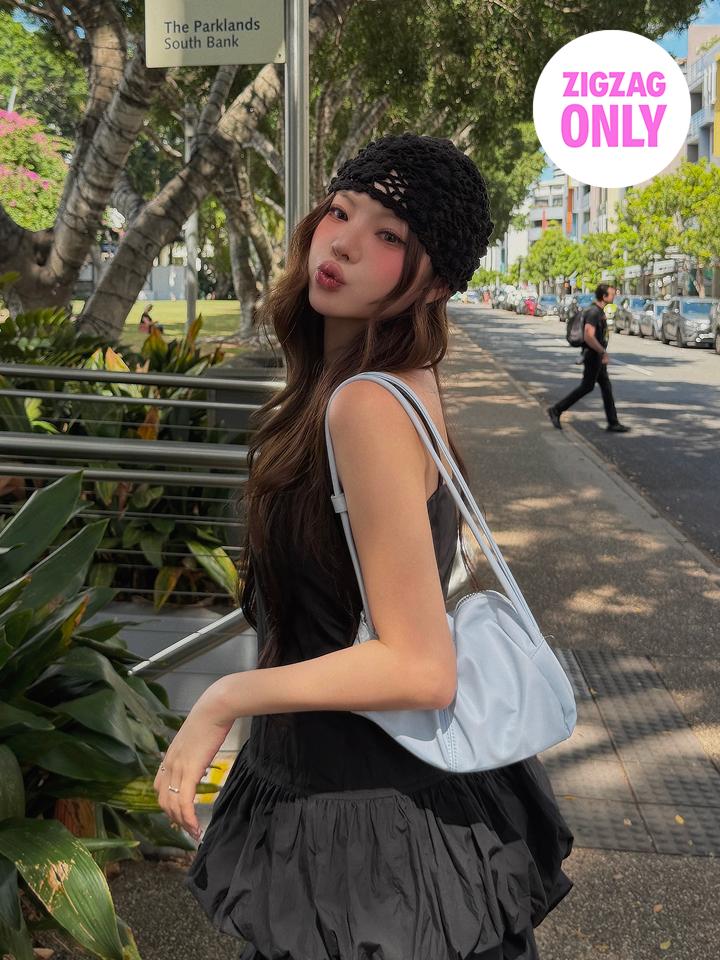 슈펜 [레드/블루 단독 컬러]나일론 투핸들 토트백_가방 호보백 보부상 보부상백 보부상 가방 나일론백 나일론가방 출근룩 모임룩 HPABCGAC02