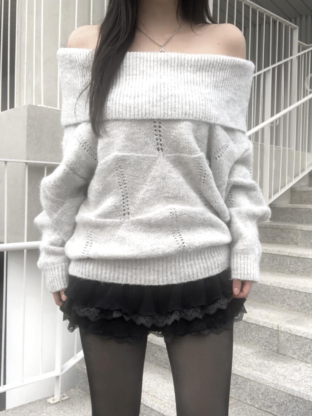 Lumin Off-Shoulder Knit