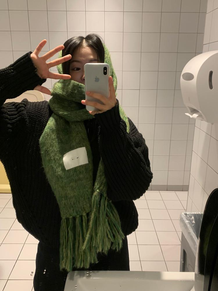 (3 color) 그래시 브러쉬 머플러 Grassy Brush Muffler