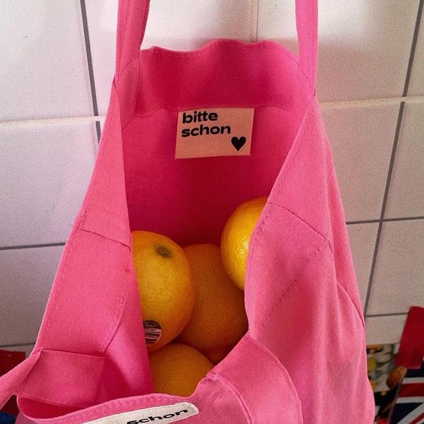 bitte schon-label eco-bag (5 colors)