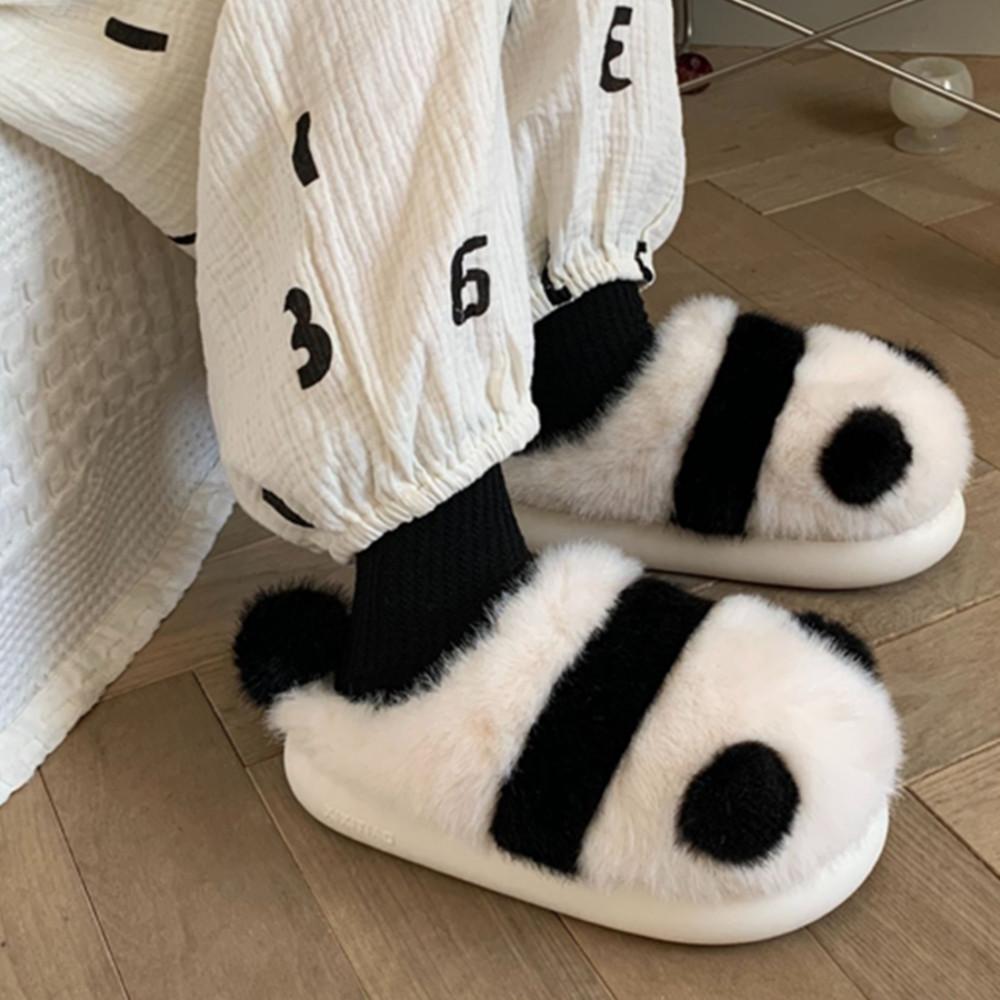 (크리스마스 엽서 증정) 부이 판다 슬리퍼 사무실 거실 층간소음방지 키높이 집들이 실내화