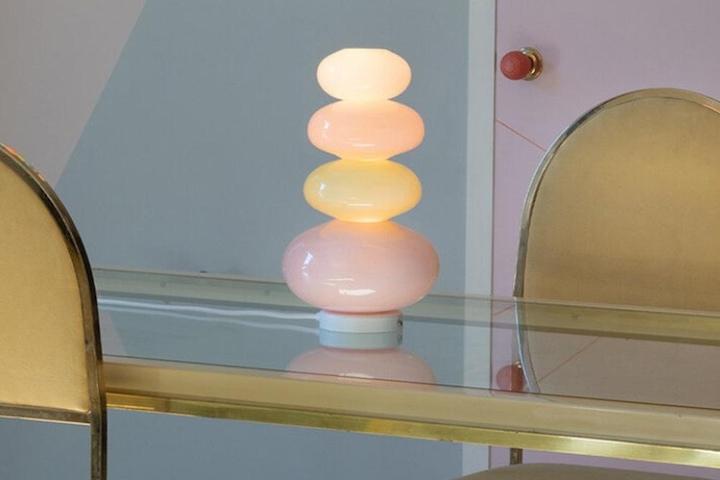 [해외] 쁘띠 조약돌 무드등 침실 단스탠드